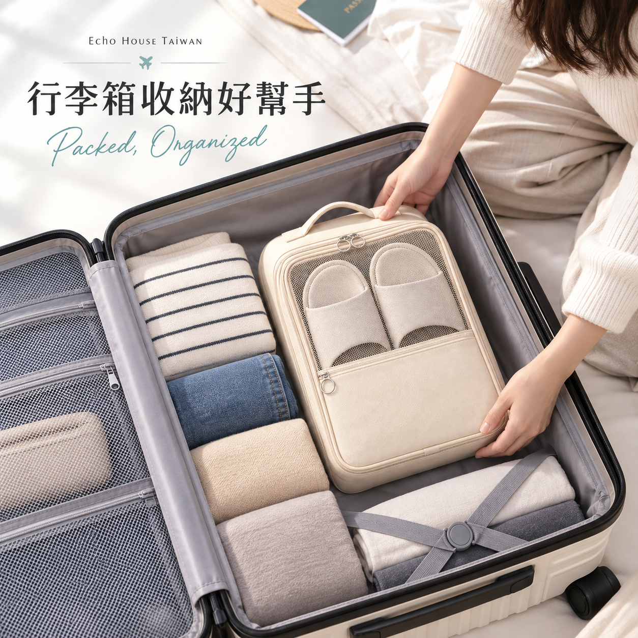 鞋子收納防塵袋:使用情境